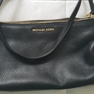 Michael Kors Leather Double Zip Crossbody